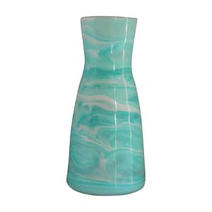Pastel Blue Hurricane Vase